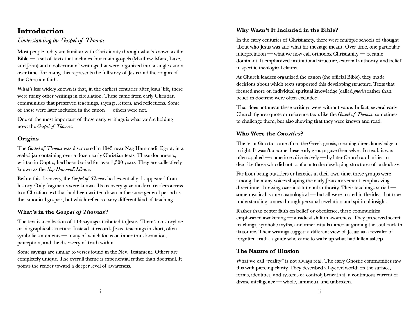Sacred Fire: A Commentary on the Gospel of Thomas — Paperback Book + Free eBook (Instant Download)